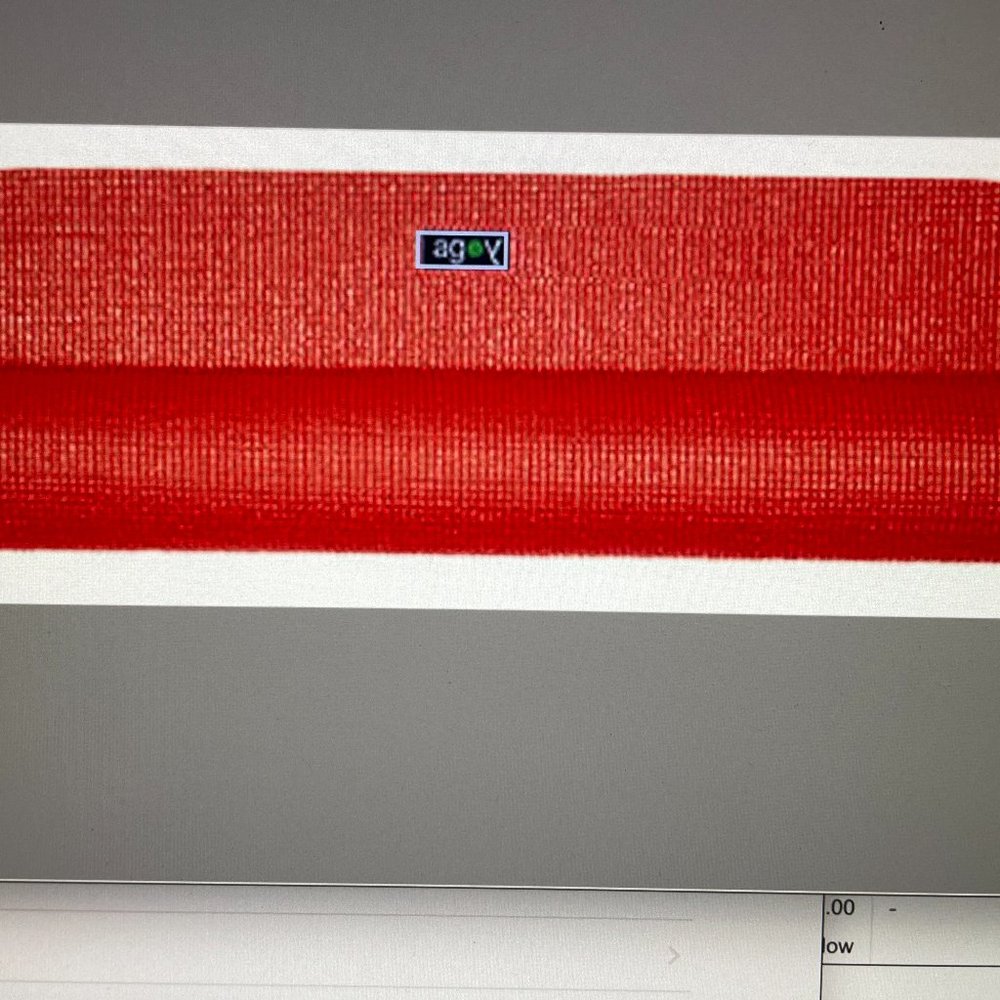 agoy Deluxe Studio Yoga Mat - Raja Red